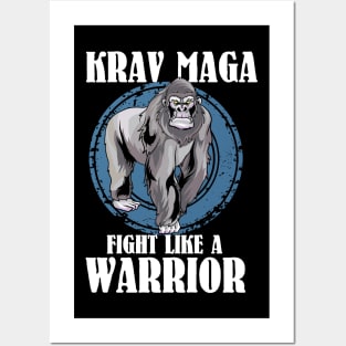 Krav Maga T Shirt I combat coach gift Posters and Art